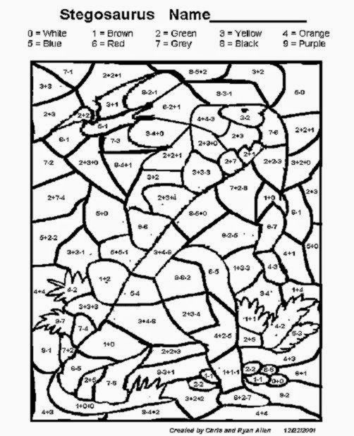 Printable 6th Grade Math Coloring Worksheets