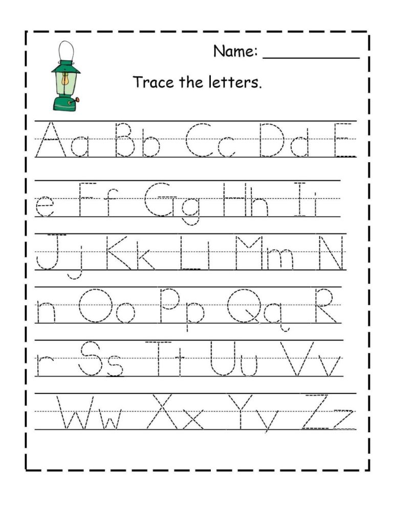 Abc Printables For Toddlers