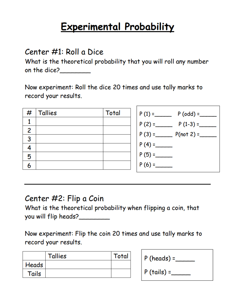 Conditional Probability Worksheet Pdf