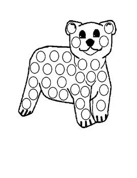 Dot Art Printables Animals