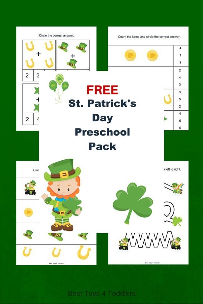 St Patrick's Day Worksheets