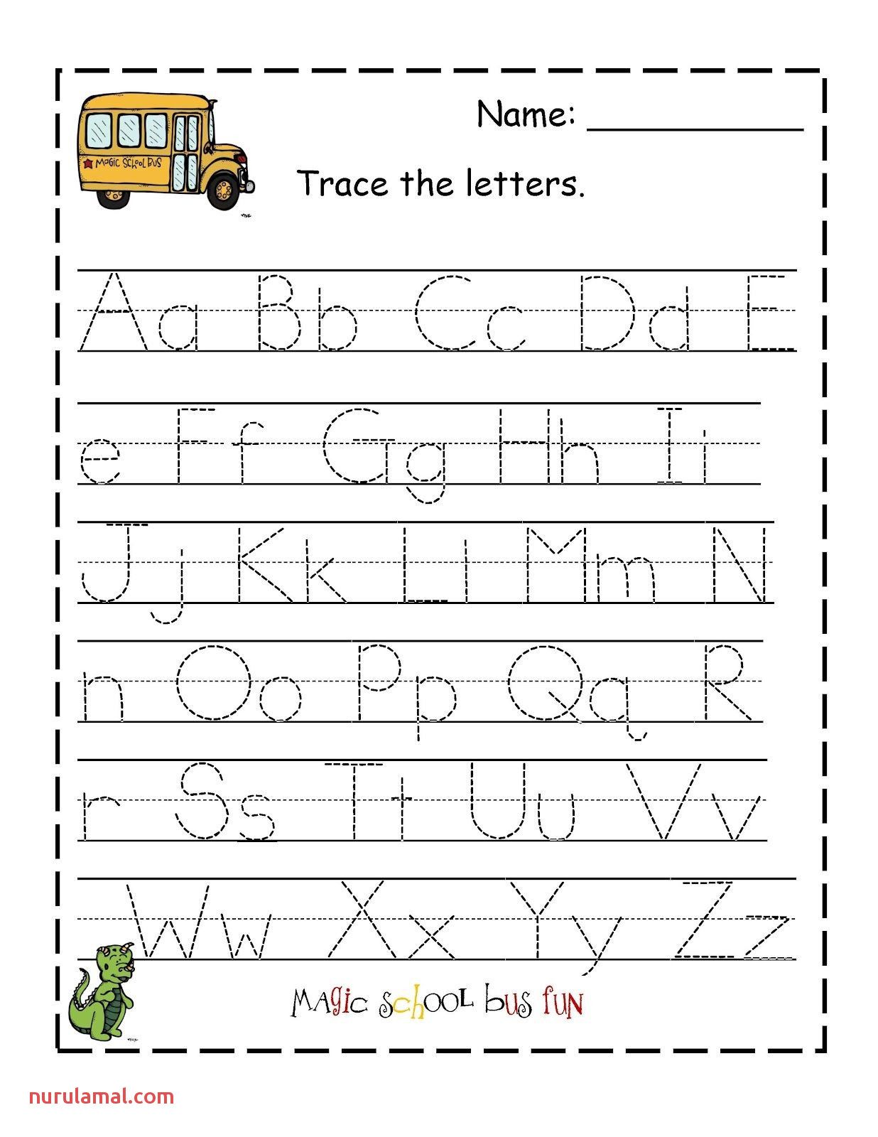 Letter Tracing Worksheets Free