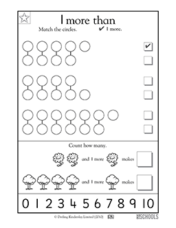 Kindergarten Preschool Worksheets Math