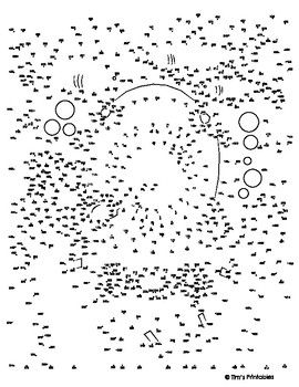 Dot To Dot Worksheets For 4th Grade