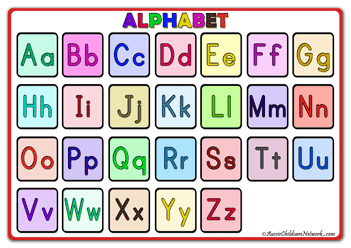 Free Printable Alphabet Letters Upper And Lower Case