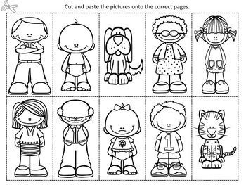 Family Member Family Worksheet For Preschool