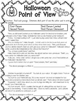 Point Of View Worksheet 1 Answers Pdf