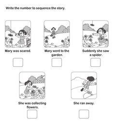 Story Sequencing Worksheets Preschool