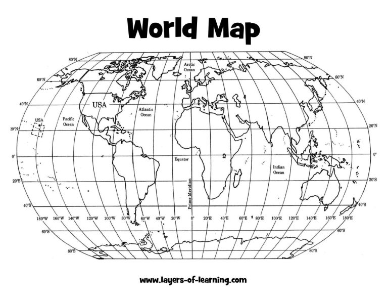 3rd Grade Free Printable Latitude And Longitude Worksheets