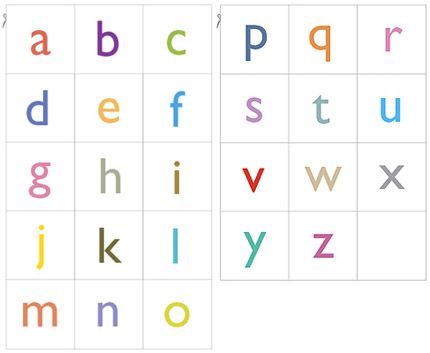 Free Printable Alphabet Letters Upper And Lower Case Flashcards