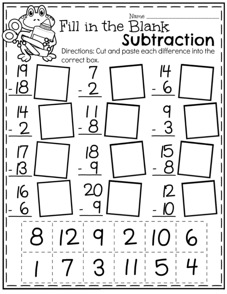 Math Worksheets Grade 1 Free