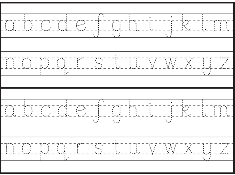 English Capital Alphabet Writing Practice Book Pdf