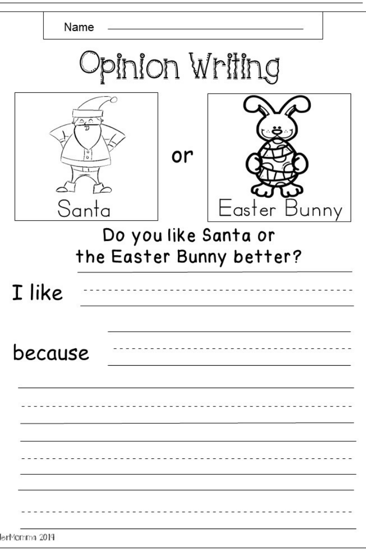 1st Grade Writing Worksheets Free