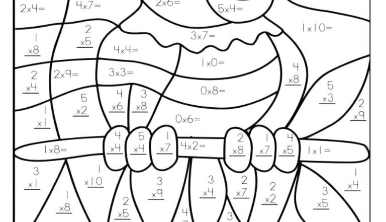 3rd Grade Fun Multiplication Worksheets