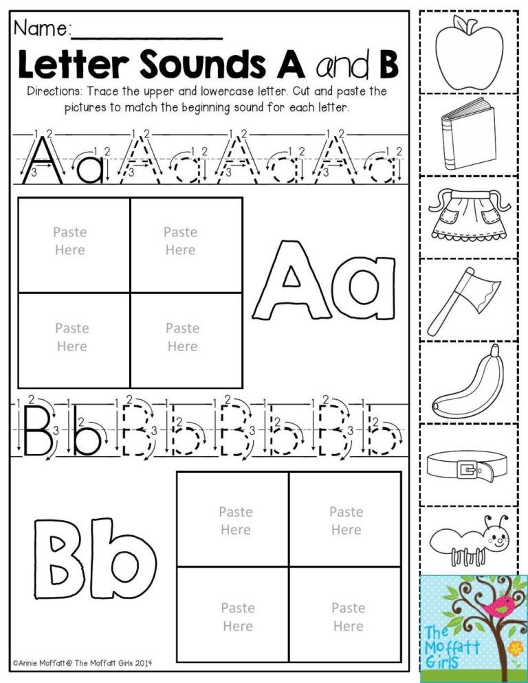 Recognition Letter E Worksheets Cut And Paste