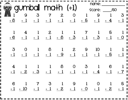 Subtraction 1st Grade Math Worksheets