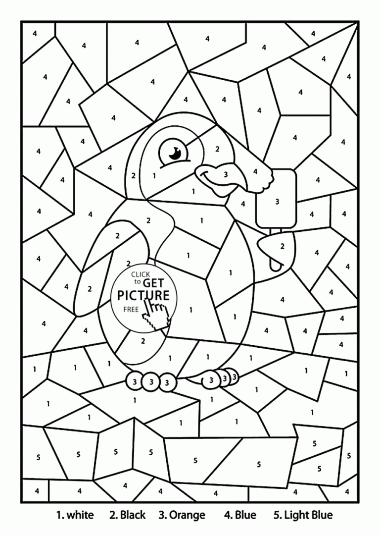 Educational Coloring Worksheets For Kids