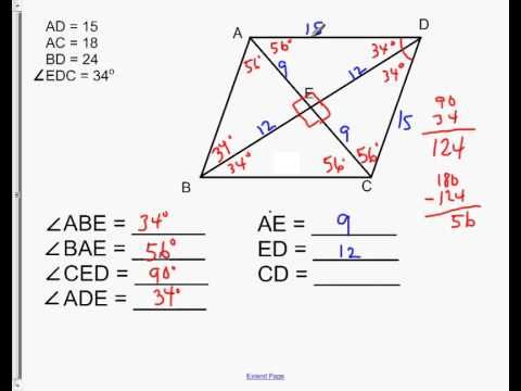 3.2 Parallel Lines And Transversals Worksheet Answers