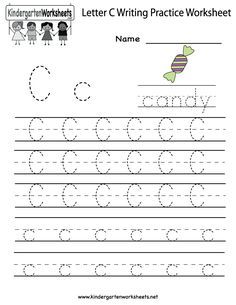 Free Printable Worksheets For Kindergarten Letter C