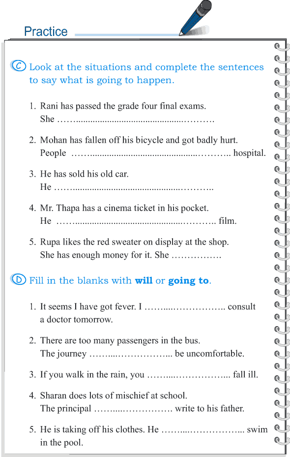 English Worksheets For Grade 5 Grammar