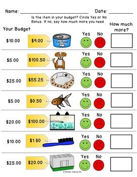 Money Worksheets Grade 1 South Africa