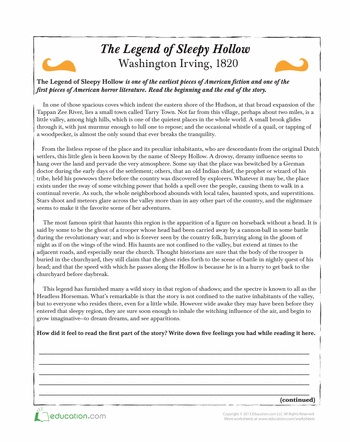 Halloween Reading Comprehension Worksheets 4th Grade