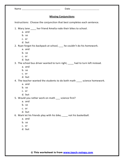 Year 6 English Worksheets With Answers