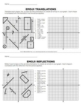 Rotations Worksheet 8th Grade