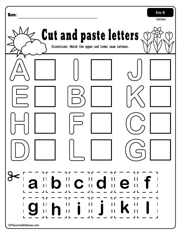 Pre K Worksheets Printable Pdf