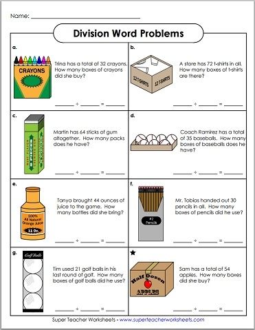 Division Word Problems Grade 4 With Remainders Pdf