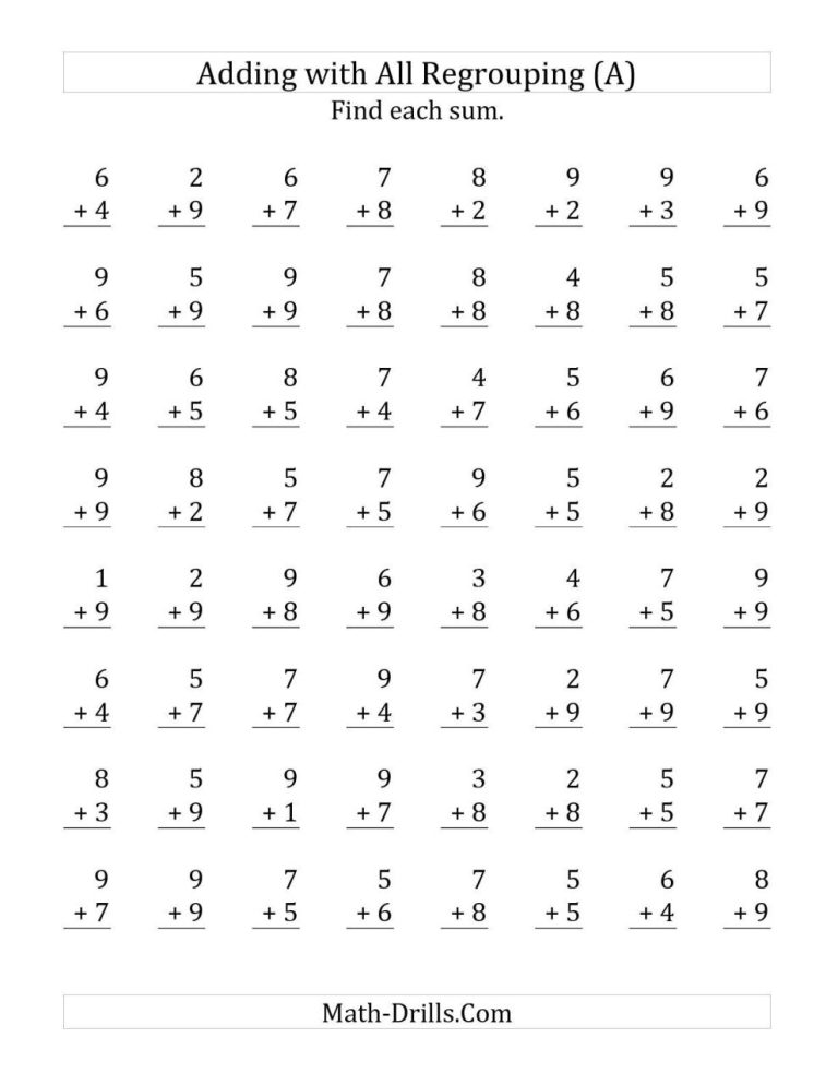 Single Digit Subtraction Worksheets With Pictures