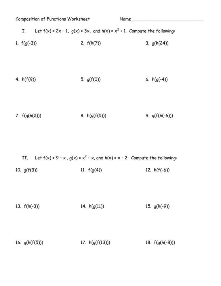 Significant Figures Worksheet Chemistry If8766