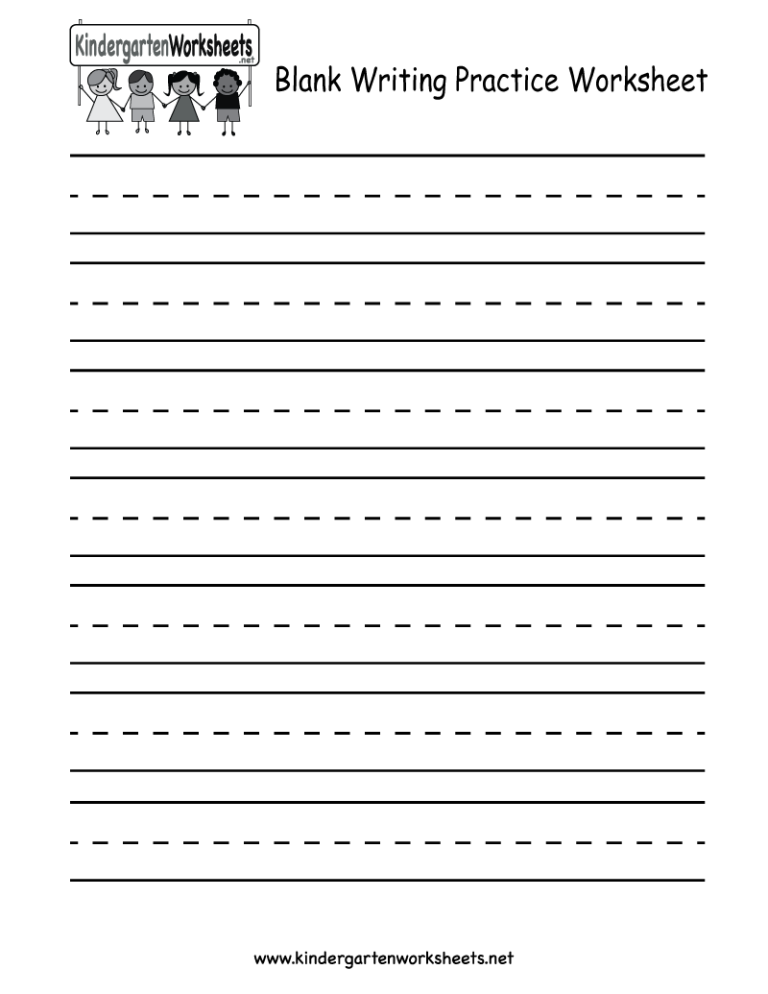 Handwriting Practice Worksheets Free Printable