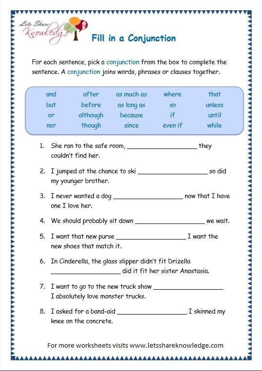 Part Of Speech Worksheet For Grade 3