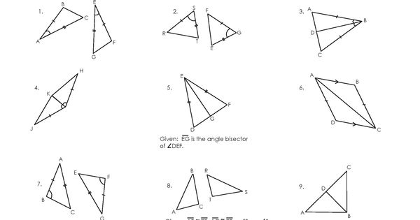 Similar Triangles Worksheet Answers