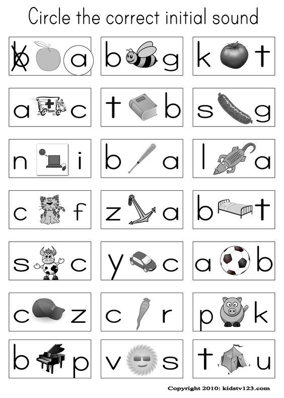 Phonics Worksheets