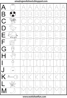 Printable Letter Tracing Worksheets Pdf