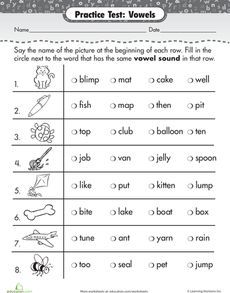 Long A Worksheets 2nd Grade