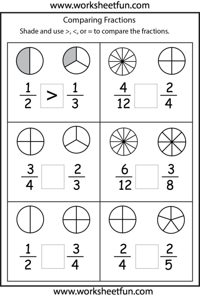 Third Grade Worksheets Math