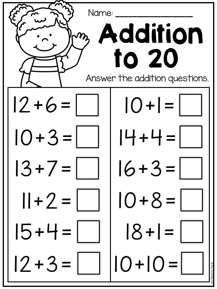 First Grade Math Worksheets For Grade 1 Subtraction