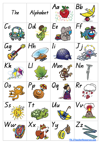 Printable Alphabet Chart