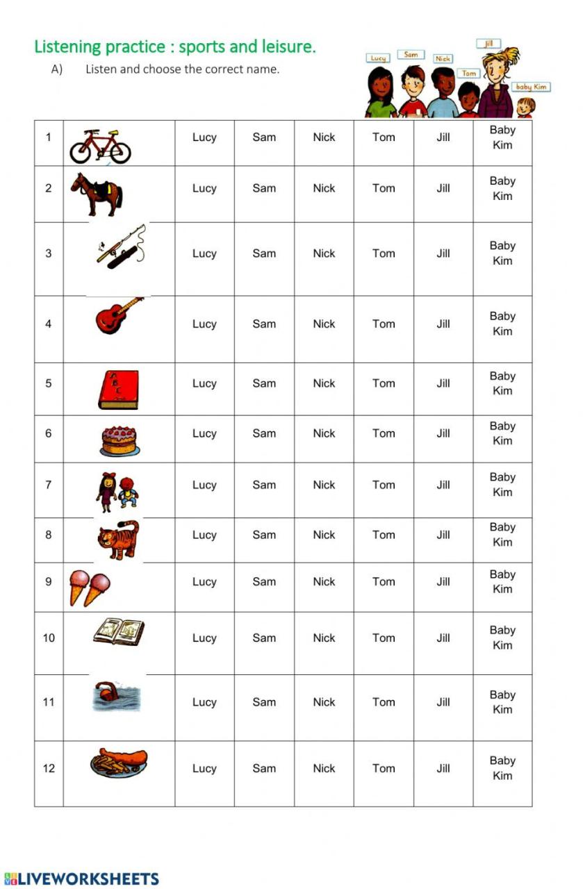 Point Of View Worksheet 15