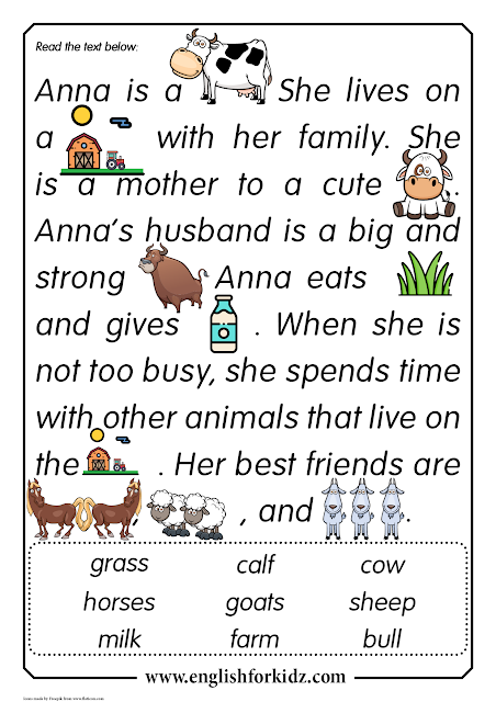 Animals Worksheets For Grade 3