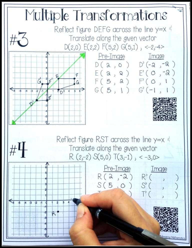 Rotations Worksheet