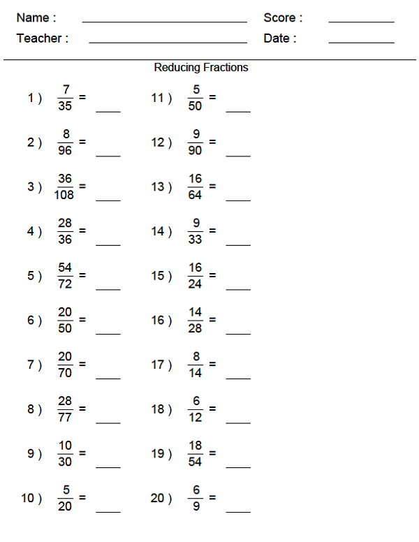 Printable 6th Grade Math Worksheets Pdf