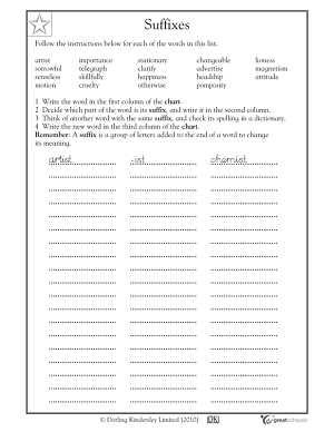 Root Words Worksheet 3rd Grade