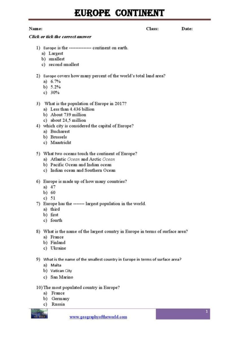 Easy Teacher Worksheets Answers