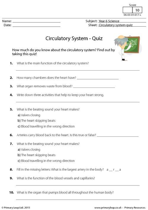 Biology Worksheets For Grade 7