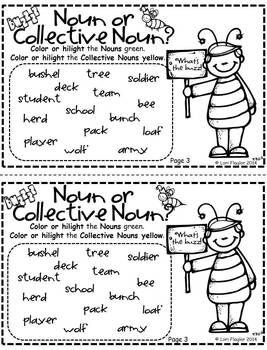 Collective Nouns Worksheet 2nd Grade