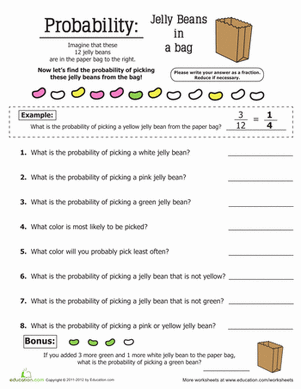 Probability Grade 5 Worksheets Pdf